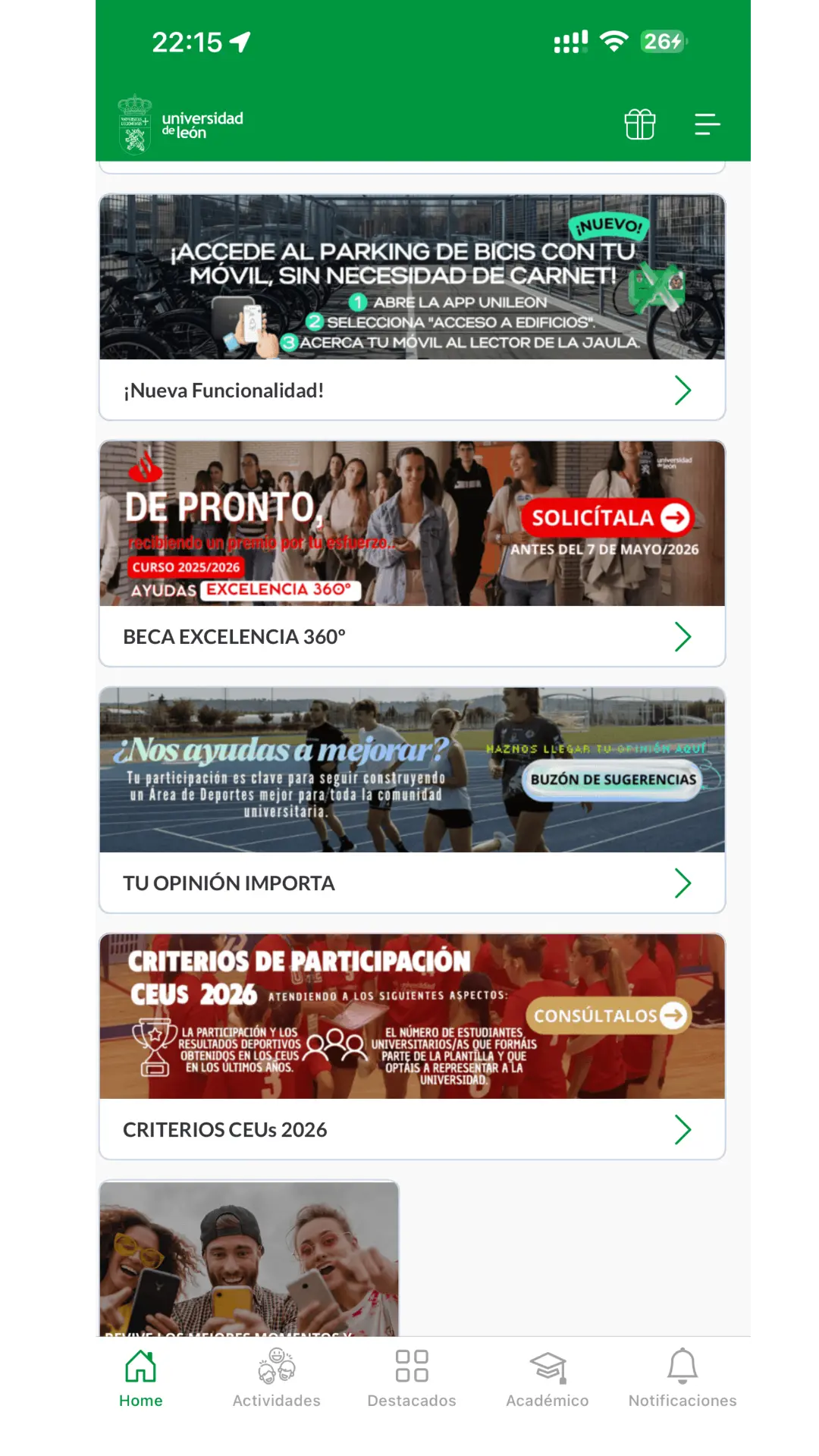 Destacados y becas