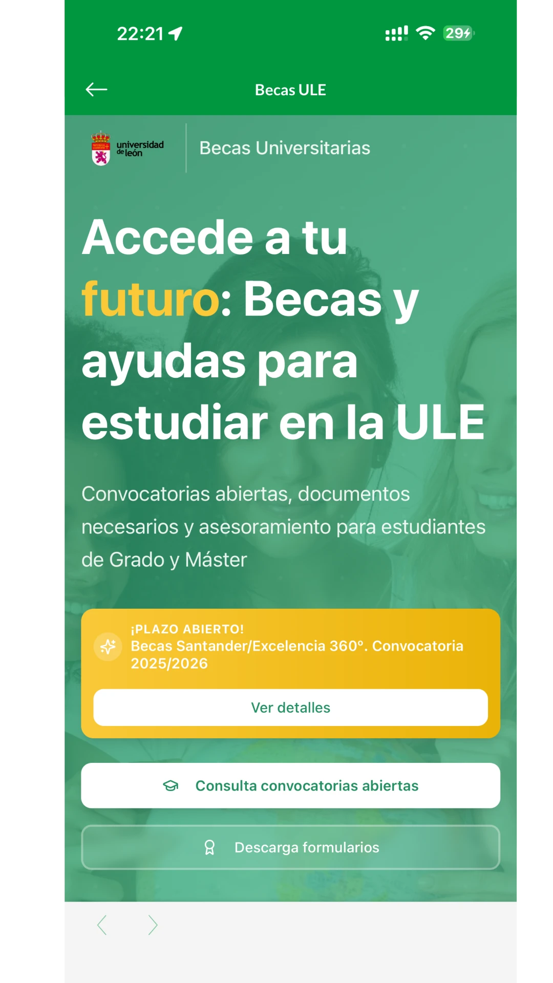 Becas y ayudas ULE